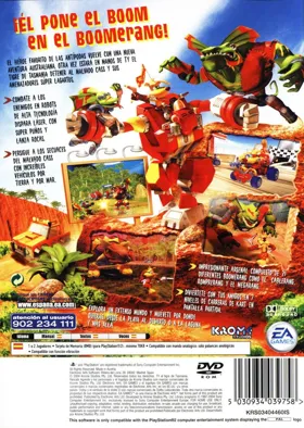 TY the Tasmanian Tiger 2 - Bush Rescue box cover back